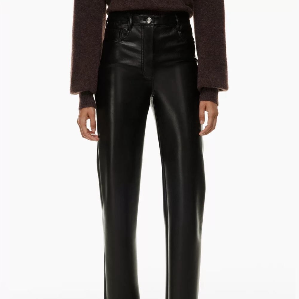 Aritzia Melina Leather Pants